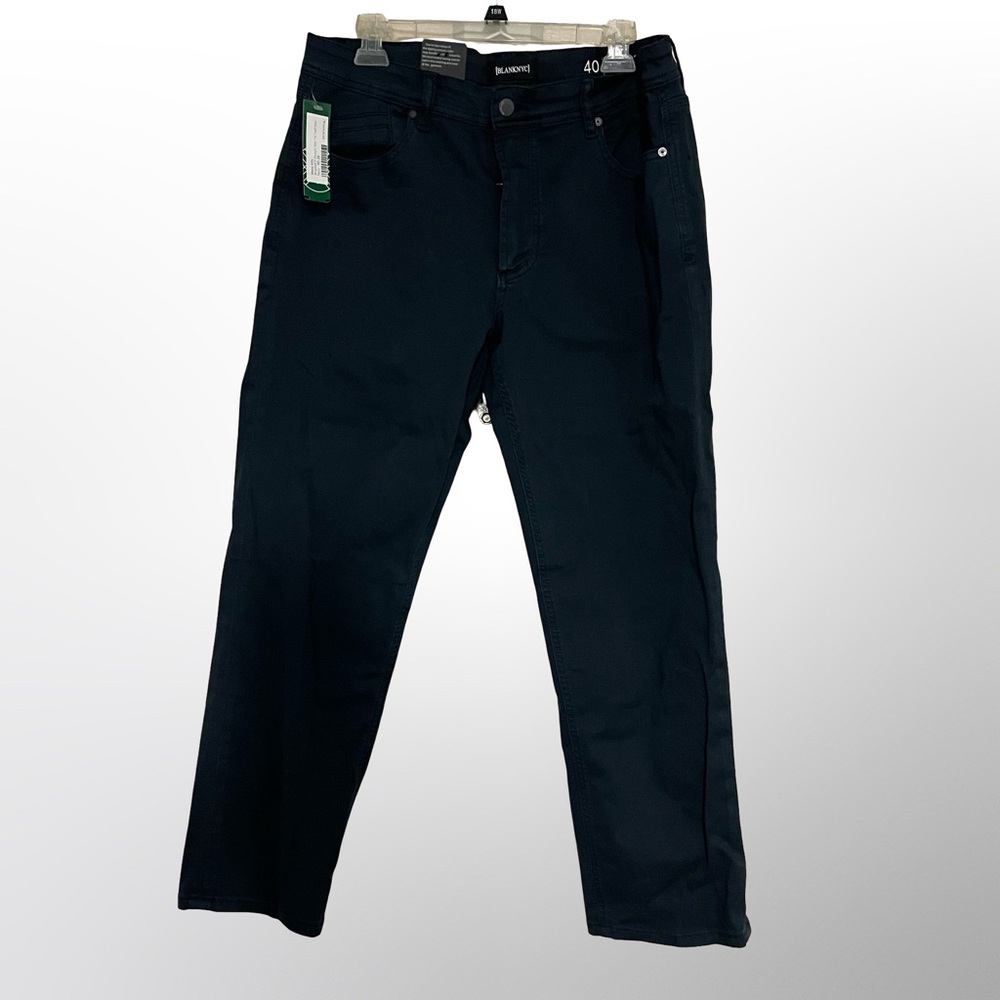 BLANK-NYC Wooster Slim Fit Jeans Size 40x28 Black Stretch Denim 5-Pocket